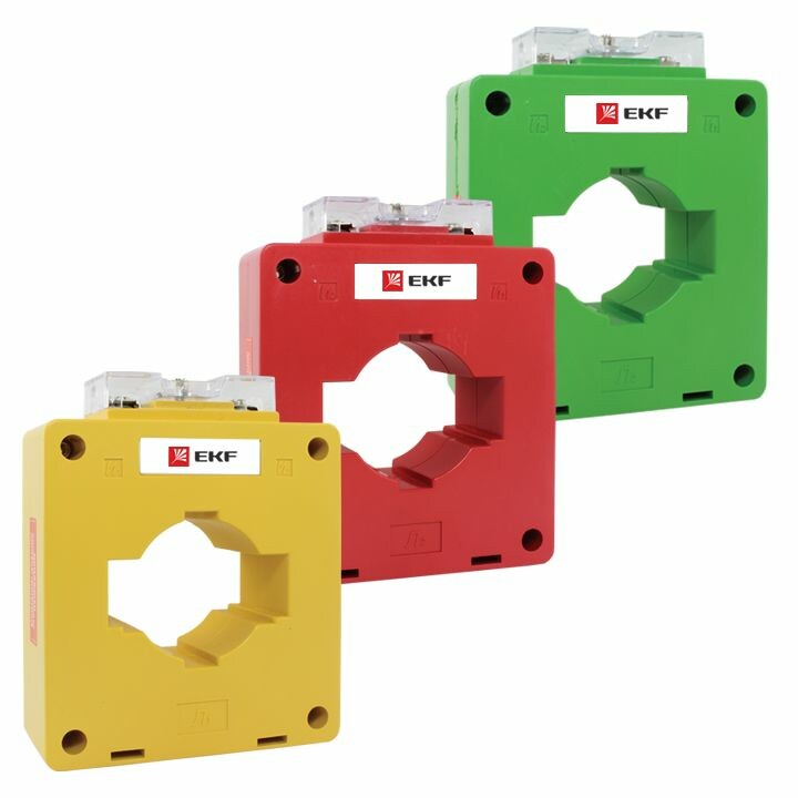 EKF Трансформатор тока ТТЭ-60-1000/5А класс точности 0,5 (color) PROxima (tc-60-1000-c) превью в интернет-магазине электрики Форум Электро в Москве