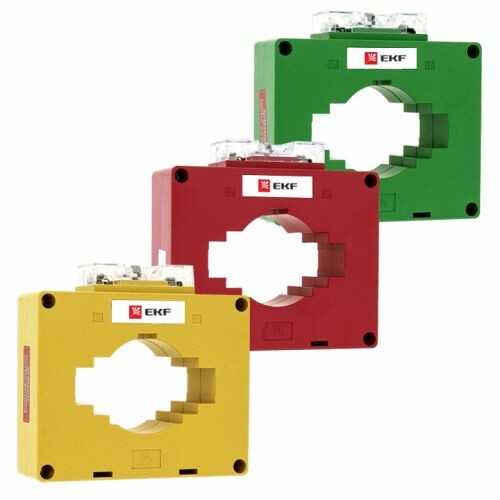 Трансформатор тока ТТЭ-85-1200/5А класс точности 0,5 (color) EKF PROxima (tc-85-1200-c) превью в интернет-магазине электрики Форум Электро в Москве