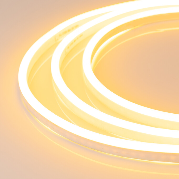 Arlight Гибкий неон ARL-CF2835-Mini-24V Yellow (16x8mm) (6 Вт/м, IP65) (021532) превью в интернет-магазине электрики Форум Электро в Москве