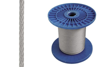 DKC Трос стальной, толщина 2 мм, DIN 3055