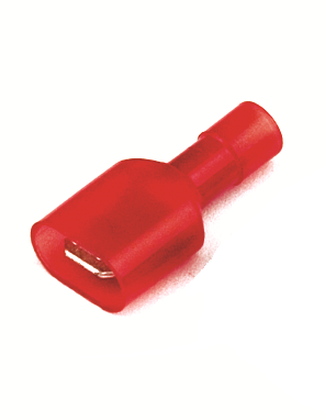 DKC Наконечник плоский полностью изолир. (вилка) 0,25-1,5 кв.мм 6,3х0,8 мм (РППИ-П) (=this.property.MANUFACTURERCODE}) фото в интернет-магазине Форум Электро в Москве