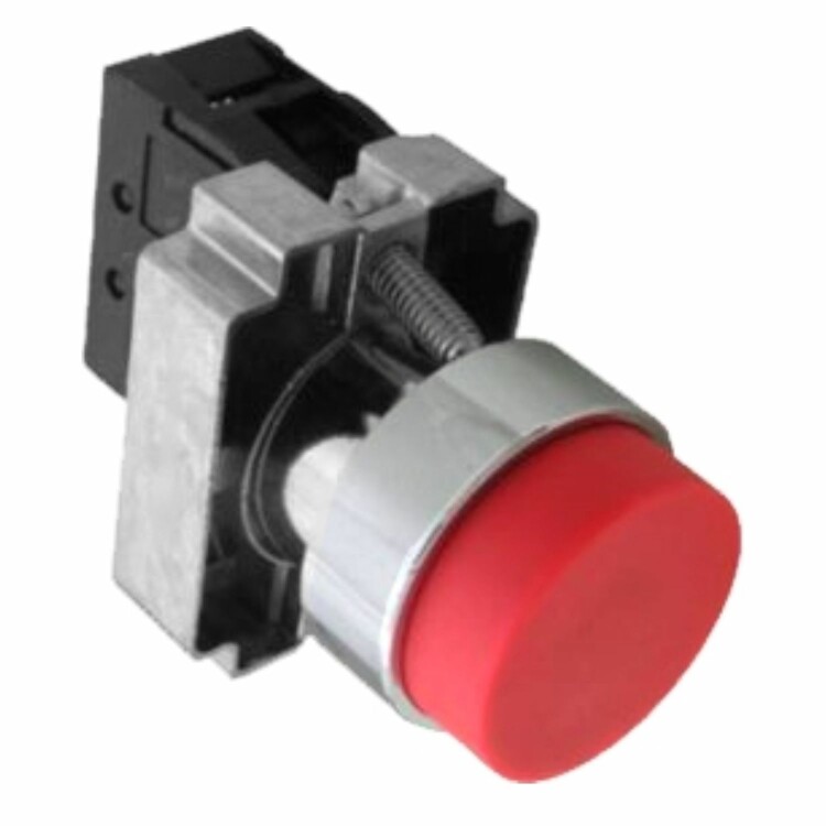 CHINT Кнопка управления NP2-BL42 без подсветки, красная, 1НЗ, IP40 (R) (576038) превью в интернет-магазине электрики Форум Электро в Москве