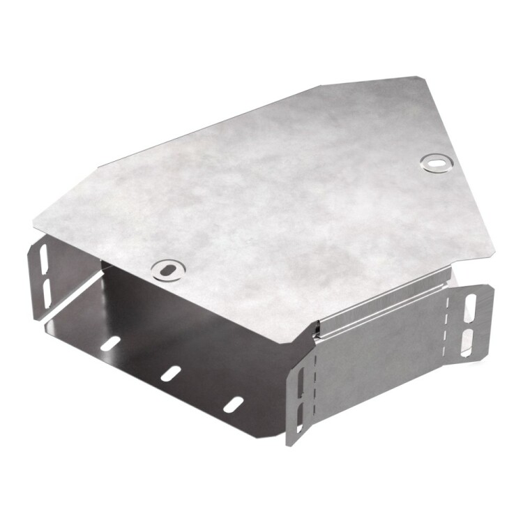 Угол горизонтальный 45 градусов с крышкой Стандарт 200х80 Промрукав (PR16.0523) превью в интернет-магазине электрики Форум Электро в Москве