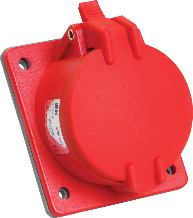 IEK Розетка встраиваемая ССИ-425 32А-6ч/200/346-240/415В 3Р+PЕ+NIP44 MAGNUM (PSN42-032-5) превью в интернет-магазине электрики Форум Электро в Москве