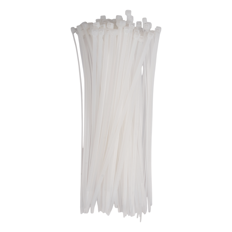 Кабельная стяжка PCT 4,8x250-100WH PA6.6 Jazzway (100 шт/уп) (.5054004) превью в интернет-магазине электрики Форум Электро в Москве