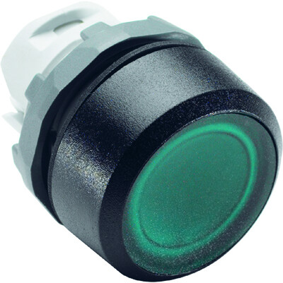 ABB MP Кнопка MP1-11G зеленая (только корпус) с подсветкой без фиксации (1SFA611100R1102) превью в интернет-магазине электрики Форум Электро в Москве