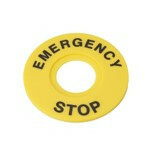 Systeme Electric Маркировка для кнопки аварийного останова "Emergency Stop" D60 (SBY9360) превью в интернет-магазине электрики Форум Электро в Москве