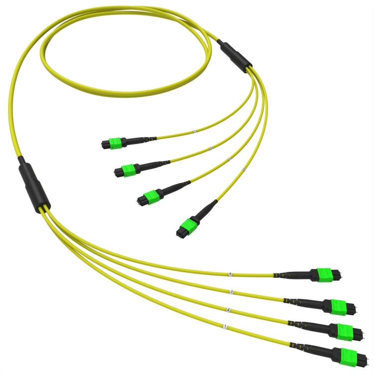 DKC Оптическая магистральная сборка 48 ОВ 9/125 OS2, 4xMTP(12)m/4xMTP(12)m, тип В, 20 м (RNTMM4X12S20) превью в интернет-магазине электрики Форум Электро в Москве