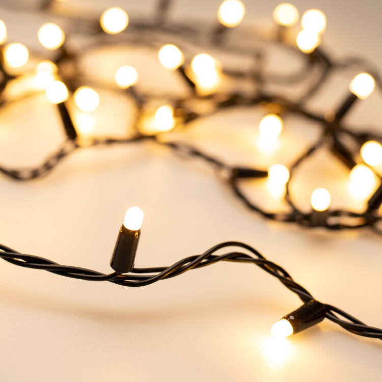 Arlight Светодиодная гирлянда ARD-STRING-CLASSIC-1000-BLACK-100LED-MILK PULSE Warm (230V, 7W) (Ardecoled, IP65, 1 год) (031650) превью в интернет-магазине электрики Форум Электро в Москве
