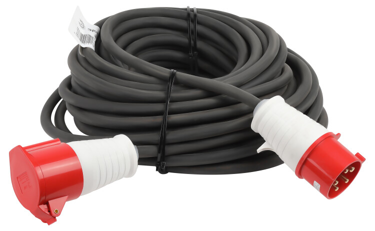 ЭРА Удлинитель силовой IND380-U-1e-5x4-10m-IP44 на 380В в бухте 1 розетка CEE 5P 10м КГ 5х4 32A IP44 (Б0057297) превью в интернет-магазине электрики Форум Электро в Москве