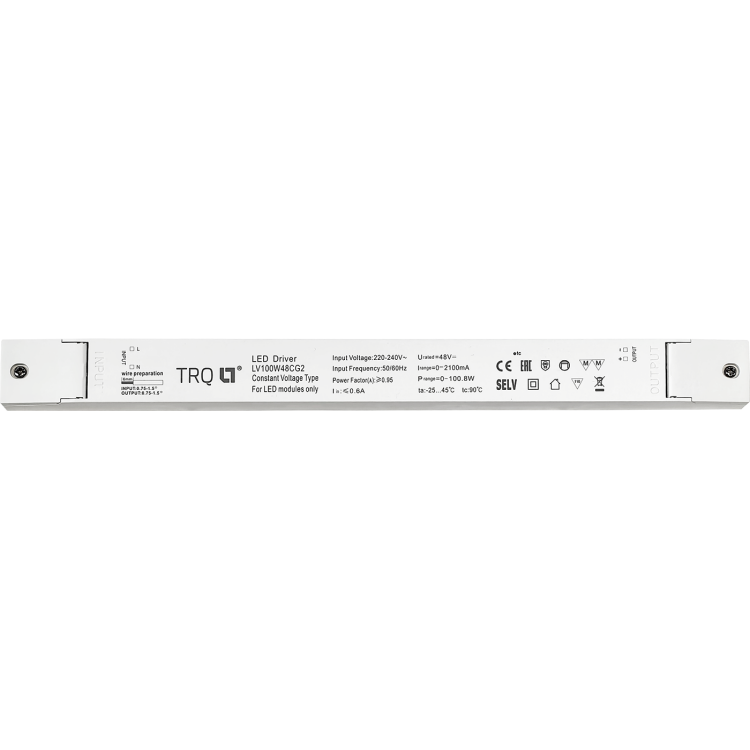 СТ Драйвер LED CV 250Вт-/48В-IP20 (Kegu LV250W48CG) (6002010480) превью в интернет-магазине электрики Форум Электро в Москве