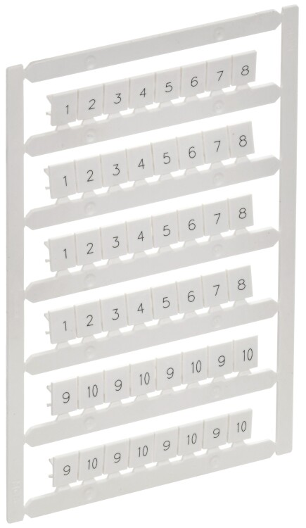 IEK ARMAFIX Маркер для CTS 6мм2/CP 10мм2 "1-10" (AF-CT10D-M-006-01) превью в интернет-магазине электрики Форум Электро в Москве