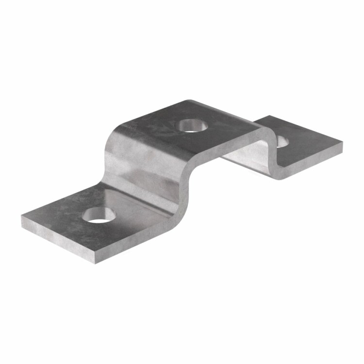 Пластина П-образная 3 отверстия профиль 41х21 Промрукав (PR16.1121) превью в интернет-магазине электрики Форум Электро в Москве