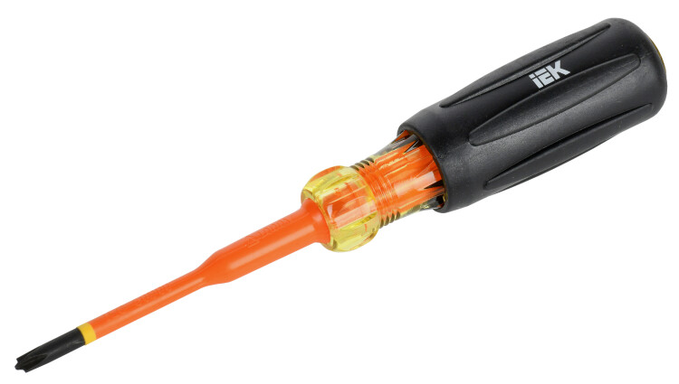 ARMA2L 5 Отвертка диэлектрическая SLIM PH/SL1х80 Т3 IEK (A2L5-SC31-T3-HS-10-080) превью в интернет-магазине электрики Форум Электро в Москве