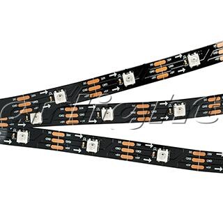 Arlight Лента SPI 2-5000-AM 5V RGB (5060,150 LED x1,2812, Black) (024707) превью в интернет-магазине электрики Форум Электро в Москве Arlight Лента SPI 2-5000-AM 5V RGB (5060,150 LED x1,2812, Black) (024707) превью в интернет-магазине электрики Форум Электро в Москве