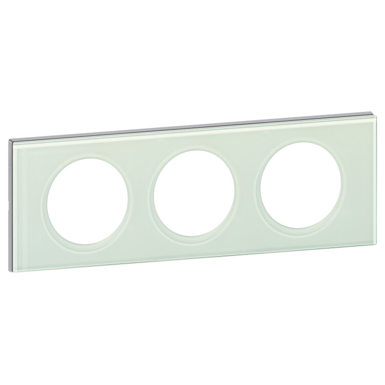 Картинка Legrand Celiane Смальта Белая Рамка 3-ая (2+2+2 мод) (069313) в интернет-магазине Форум Электро в Москве