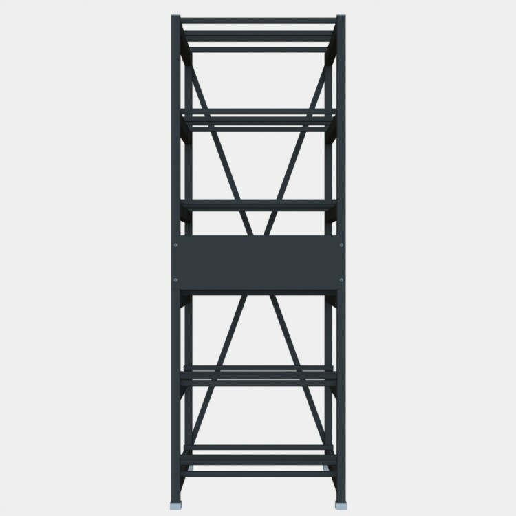 Systeme Electric Стеллаж 6 полочный 2 ряда 800х935х2280 (R6N2R809322AT) превью в интернет-магазине электрики Форум Электро в Москве Systeme Electric Стеллаж 6 полочный 2 ряда 800х935х2280 (R6N2R809322AT) превью в интернет-магазине электрики Форум Электро в Москве