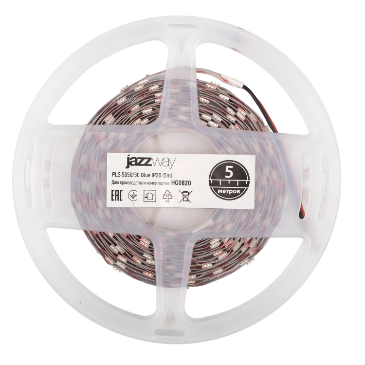 Jazzway Лента PLS 5050/30 Blue IP20 (5м) (.327569) превью в интернет-магазине электрики Форум Электро в Москве