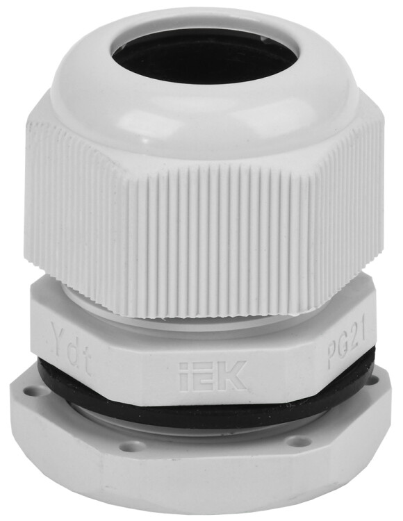 IEK Сальник PG 21 диаметр проводника 15-18мм IP54 (=this.property.MANUFACTURERCODE}) фото в интернет-магазине Форум Электро в Москве