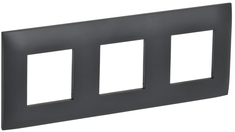 Картинка IEK SKANDY Титан Рамка 3-ая SK-F03T (SK-M32-K48) в интернет-магазине Форум Электро в Москве