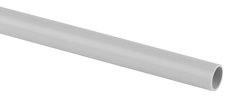 ЭРА Труба ПВХ гладкая жесткая TRUB-40-2-PVC 2х метровая легкая серая d 40мм 28м (Б0037549) превью в интернет-магазине электрики Форум Электро в Москве