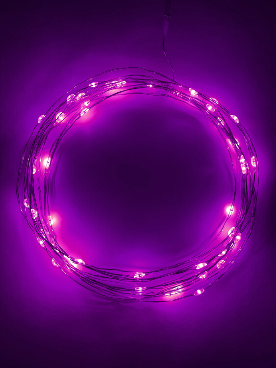 ЭРА ENIN -5NP Гирлянда LED Нить 5 м сиреневый свет, АА (100/2500) (Б0047961) превью в интернет-магазине электрики Форум Электро в Москве