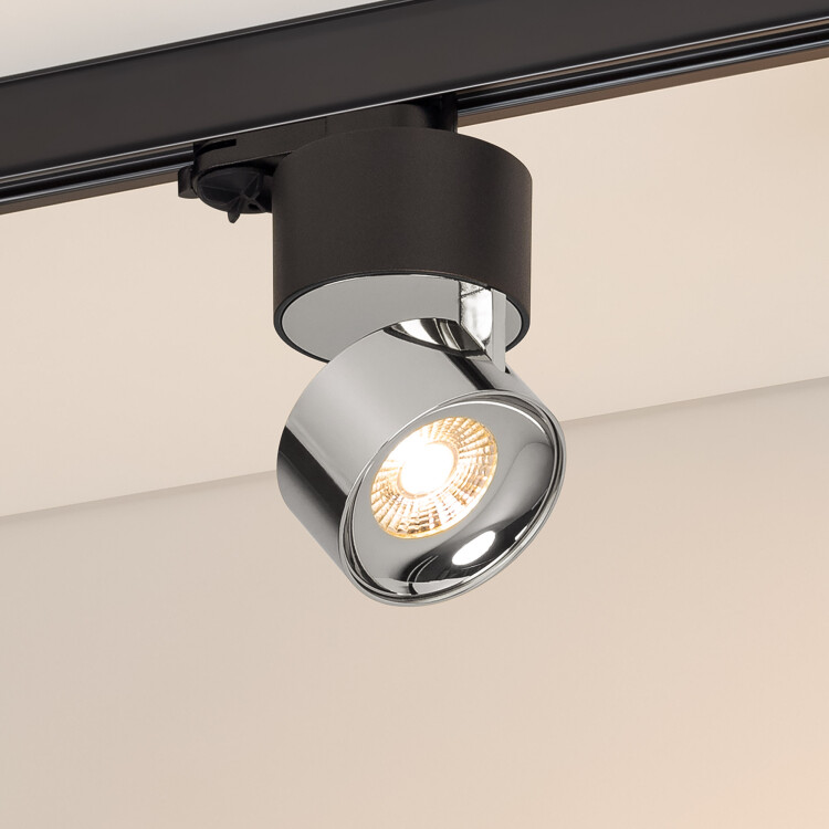 Arlight Светильник SP-PLURIO-TRACK-4TR-R77-9W Warm3000 (BK-CHR, 36 deg, 230V) (IP20 Металл, 3 года) (038125) превью в интернет-магазине электрики Форум Электро в Москве