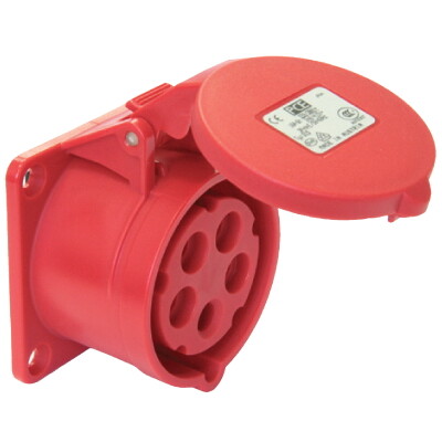 DKC Розетка скрытой установки IP44 16A 3P+E 400V (DISF040164) превью в интернет-магазине электрики Форум Электро в Москве