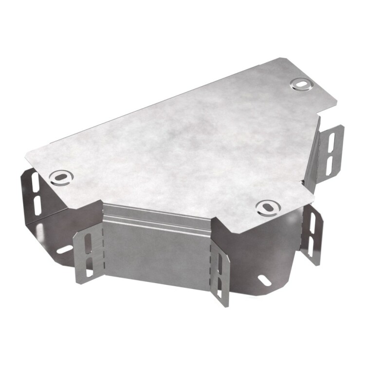 Промрукав Т-образный ответвитель с крышкой Стандарт 100х80 (PR16.0433) превью в интернет-магазине электрики Форум Электро в Москве