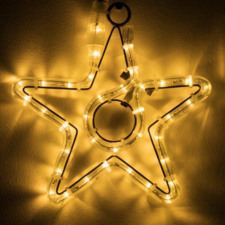 Arlight Фигура светодиодная ARD-STAR-M4-200x220-36LED Warm (230V, 2.5W) (Ardecoled, IP65, 1 год) (034250) превью в интернет-магазине электрики Форум Электро в Москве