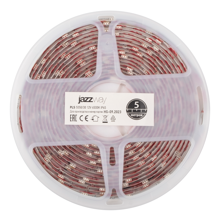 Jazzway Лента PLS 5050/30 White IP65 (5м) (.327552) превью в интернет-магазине электрики Форум Электро в Москве