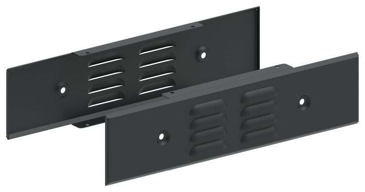 IEK FORMAT Панель цоколя вент. 100х400 RAL7021 (2шт/компл) (FO-00D-PCV-010-040-7021) превью в интернет-магазине электрики Форум Электро в Москве