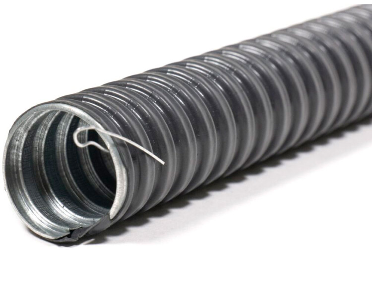 Металлорукав в ПВХ изоляции МРПИ НГ Морозка 32 (20 м/уп.) с протяжкой УХЛ1 ГОФРОМАТИК (zeta42336) превью в интернет-магазине электрики Форум Электро в Москве