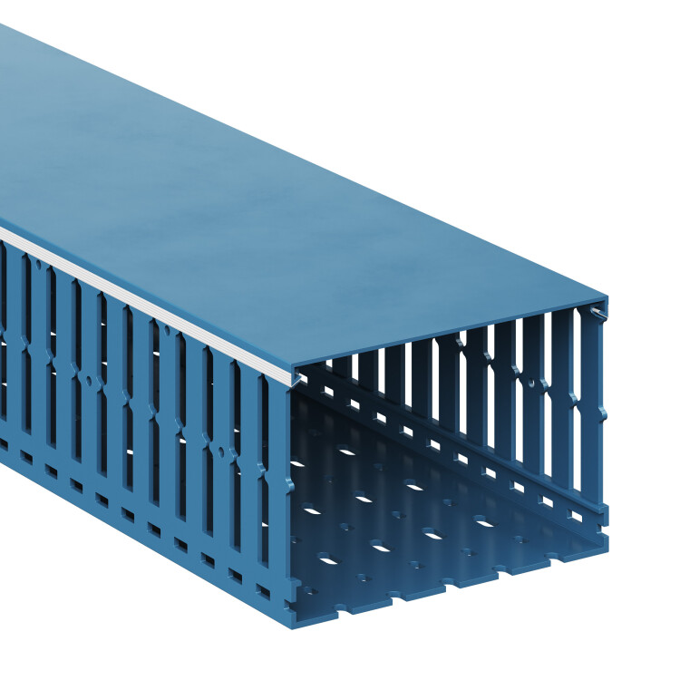 DKC Короб перфорированный, синий RL12 150x100 (00272RL) превью в интернет-магазине электрики Форум Электро в Москве