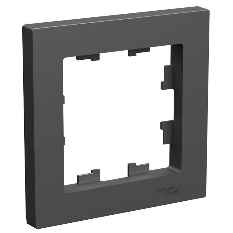 Картинка Systeme Electric AtlasDesign Базальт Рамка 1-ая (ATN001401) в интернет-магазине Форум Электро в Москве