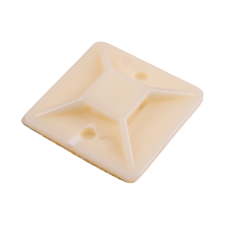 Площадка под кабельную стяжку PCP-SG 40x40-100WH PA6.6 Jazzway (100 шт/уп) (.5055087) превью в интернет-магазине электрики Форум Электро в Москве