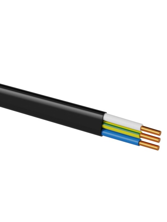 Кабель ВВГ-П нг(А)-LS 3х6 ок(N, PE)-0,66 ГОСТ на катушке (80м) TDM (SQ0117-0459) превью в интернет-магазине электрики Форум Электро в Москве