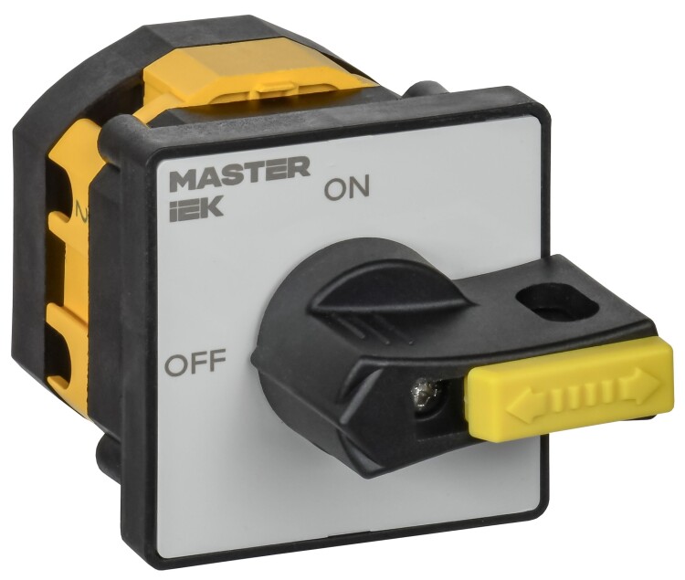 Перекл. кулачк. станд. рук. 10А сх. 91 MASTER IEK (MI-CS10-010-091) превью в интернет-магазине электрики Форум Электро в Москве