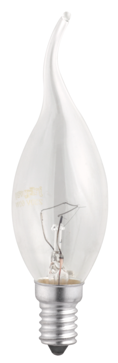 Jazzway Лампа накаливания CT35 60W E14 clear "Свеча на ветру" (.3321468) превью в интернет-магазине электрики Форум Электро в Москве