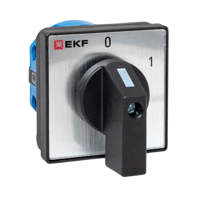 EKF Переключатель кулачковый ПК-1-12 10А 2P "0-1" PROxima (pk-1-12-10) превью в интернет-магазине электрики Форум Электро в Москве
