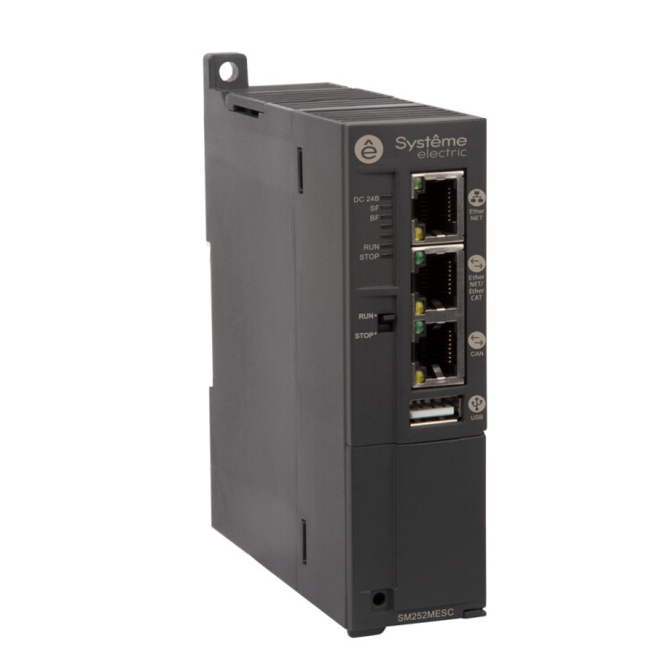 Systeme Electric Контроллер SM252 1 порт EtherCAT, 1 порт Modbus, 1 порт CANopen (SM252MESC) превью в интернет-магазине электрики Форум Электро в Москве Systeme Electric Контроллер SM252 1 порт EtherCAT, 1 порт Modbus, 1 порт CANopen (SM252MESC) превью в интернет-магазине электрики Форум Электро в Москве