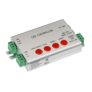 Arlight Контроллер HX-801SB (2048 pix, 5-24V, SD-card) (-) (020915) превью в интернет-магазине электрики Форум Электро в Москве