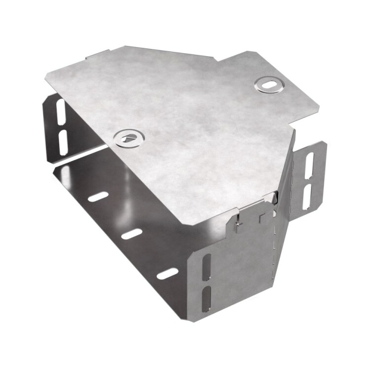 Промрукав Переходник симметричный с крышкой Стандарт 200х100х80 (PR16.0473) превью в интернет-магазине электрики Форум Электро в Москве