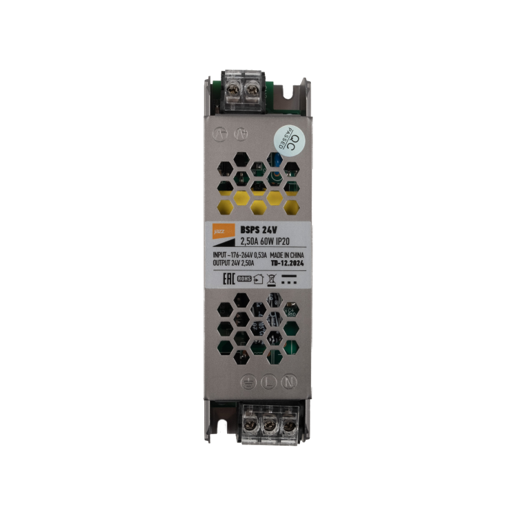 Jazzway Блок питания (драйвер) BSPS 24V 2,50A= 60W IP20 2 г.гар (.5062160) превью в интернет-магазине электрики Форум Электро в Москве