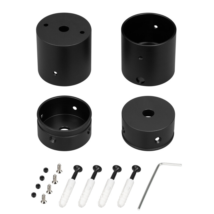 Arlight Крепление MOONLIGHT-VT-CEILING-DL-D40-BLACK (Алюминий) (047343) превью в интернет-магазине электрики Форум Электро в Москве