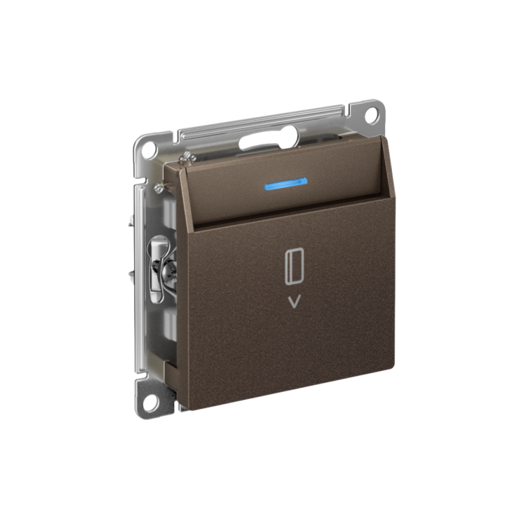 Картинка Systeme Electric AtlasDesign Мокко Переключатель карточный с задержкой времени, механизм (ATN000667) в интернет-магазине Форум Электро в Москве