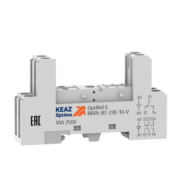 КЭАЗ Розетка для реле OptiRel G RR95-82-230-10-V. (281176) превью в интернет-магазине электрики Форум Электро в Москве