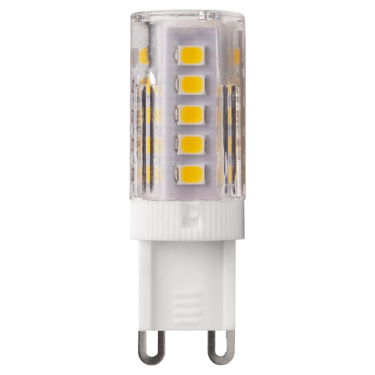 Jazzway PLED-G9 5w 2700K 320Lm 175-240V (пластик d16*50мм) (.1032102B) превью в интернет-магазине электрики Форум Электро в Москве