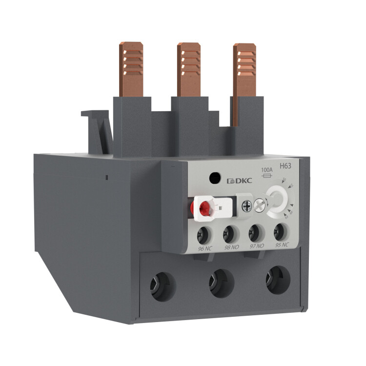DKC Тепловое реле YON STR5 уст. 63-80A 3P для DSC095-105 (STR5-105-0080) превью в интернет-магазине электрики Форум Электро в Москве DKC Тепловое реле YON STR5 уст. 63-80A 3P для DSC095-105 (STR5-105-0080) превью в интернет-магазине электрики Форум Электро в Москве