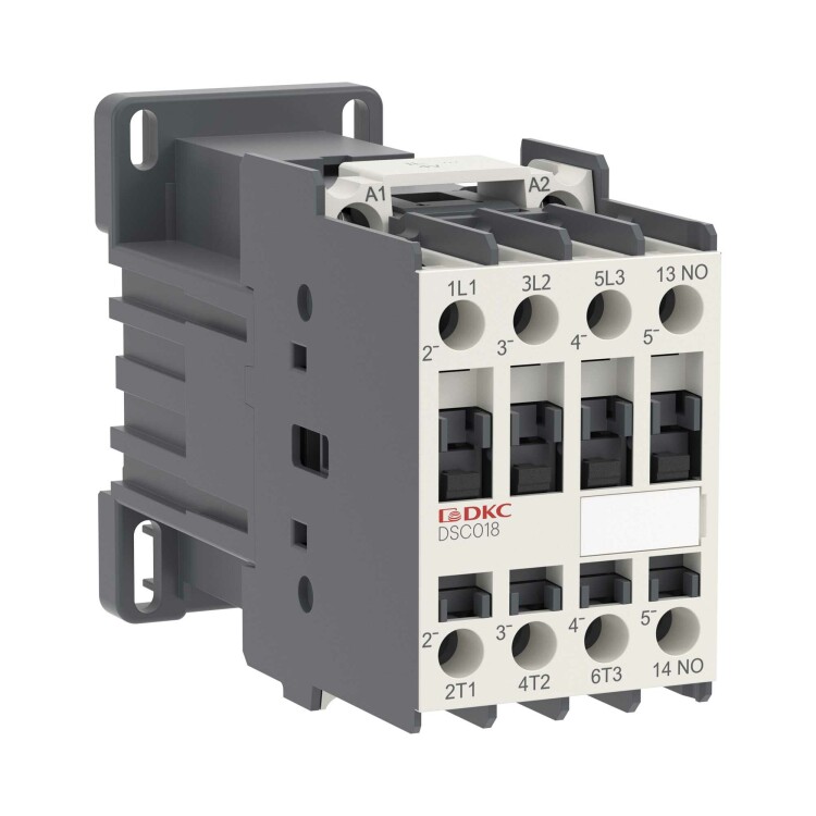DKC Магнитный контактор YON DSC018 18A 7,5кВт AC3 3P кат.24В DC 1НО (DSC018-3C10D024) превью в интернет-магазине электрики Форум Электро в Москве DKC Магнитный контактор YON DSC018 18A 7,5кВт AC3 3P кат.24В DC 1НО (DSC018-3C10D024) превью в интернет-магазине электрики Форум Электро в Москве